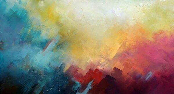 Peinture murale Abstraction