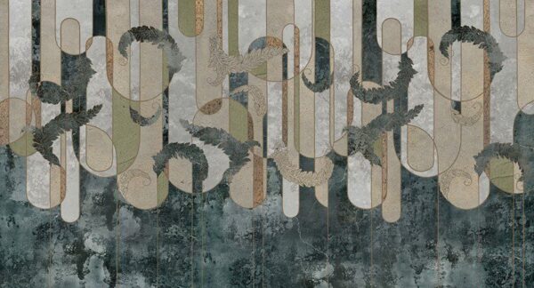 Peinture murale Motif Art Déco