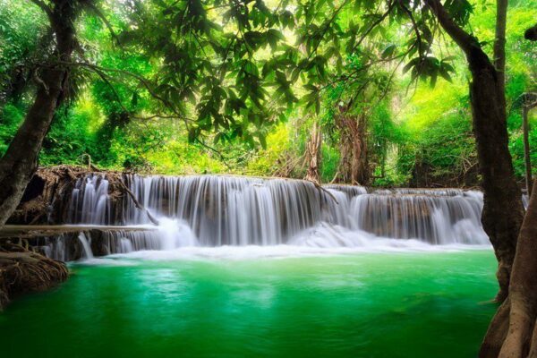 Peinture murale Cascade