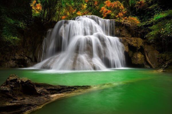 Peinture murale Cascade