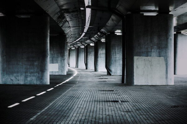 Papier peint sous le pont