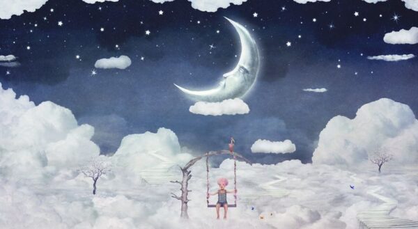 Peinture murale Illustration de nuit