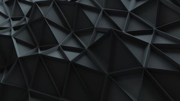 Peinture murale Composition noire