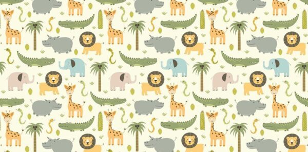 Papier peint Safari