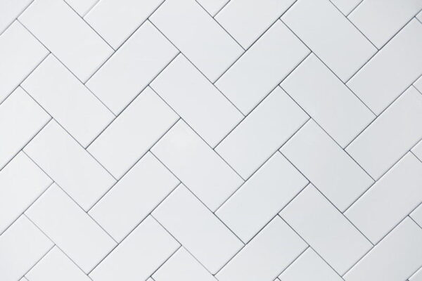 Sticker mural Carreaux blancs