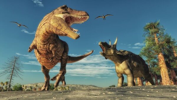 Peinture murale Dinosaure