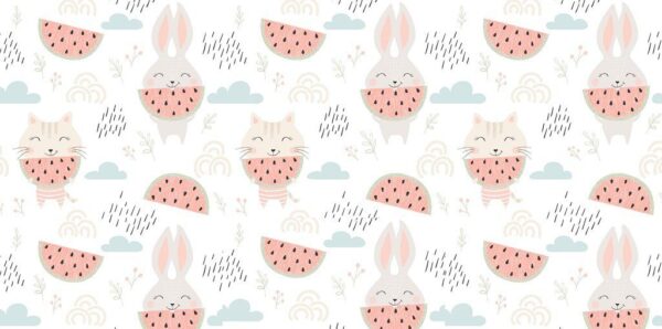 Poster XXL Lapins
