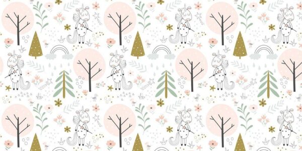 Peinture murale Arbres