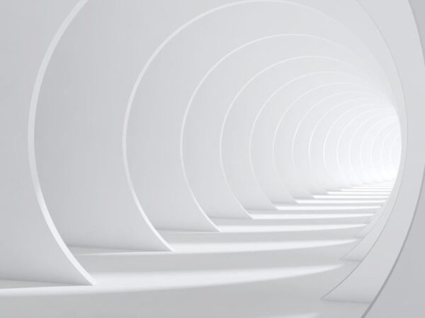 Peinture murale Couloir blanc
