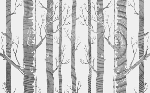 Peinture murale Racines d'arbres