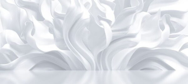 Peinture murale Composition blanche