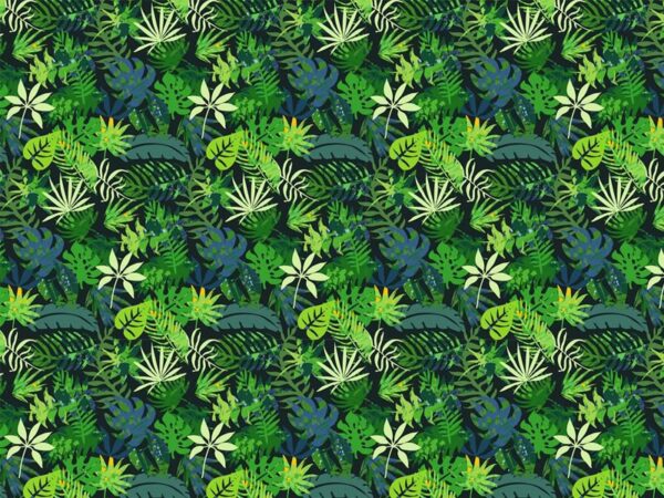 Peinture murale Composition de feuilles