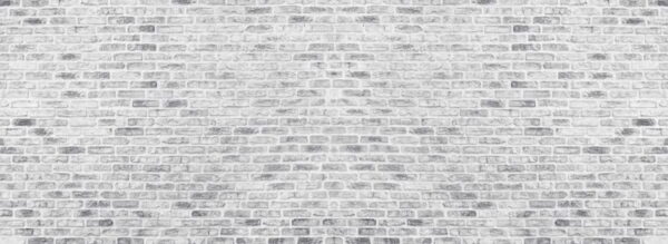 Papiers peints brique blanche
