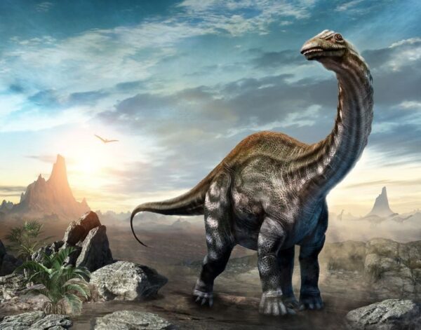 Peinture murale Dinosaure