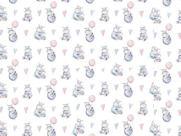 Poster XXL Hippopotames