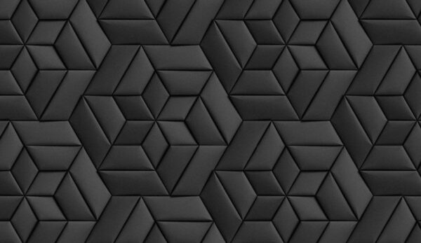 Peinture murale Composition noire