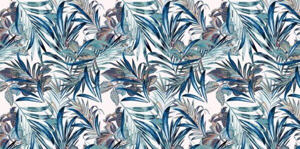 Peinture murale Turquoise