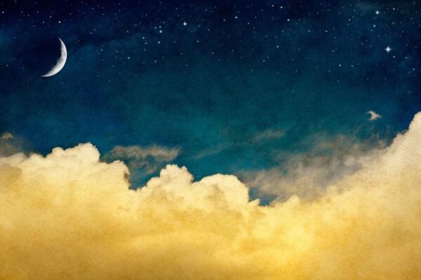 Peinture murale Lune