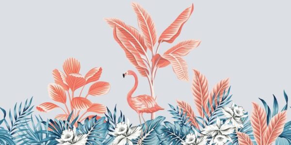 Peinture murale Flamboyant