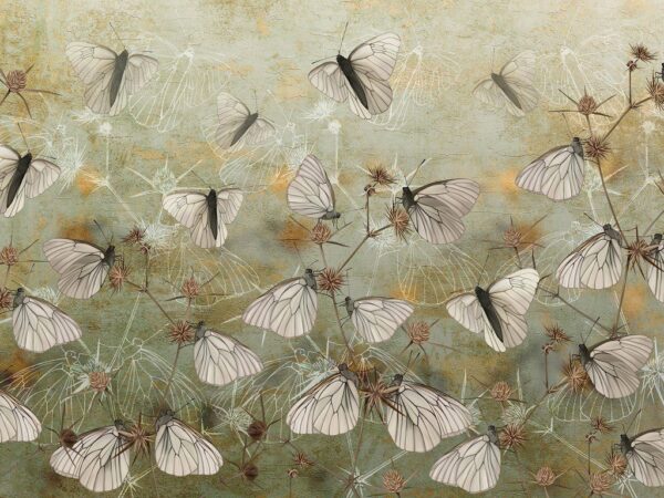 Peinture murale Papillons