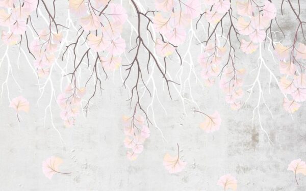 Papier peint fleur