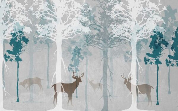 Papier peint forêt