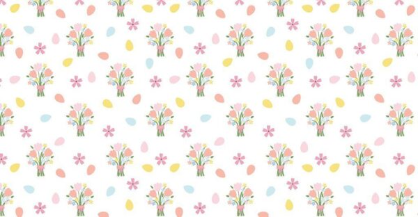 Peinture murale Fleurs