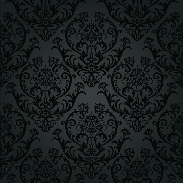 Peinture murale Texture noire