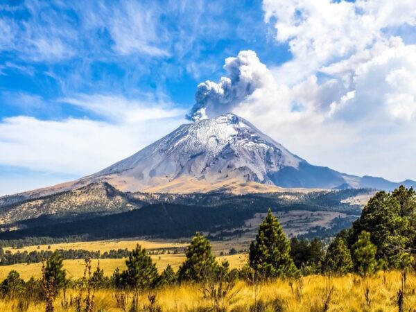 Poster XXL Volcan actif