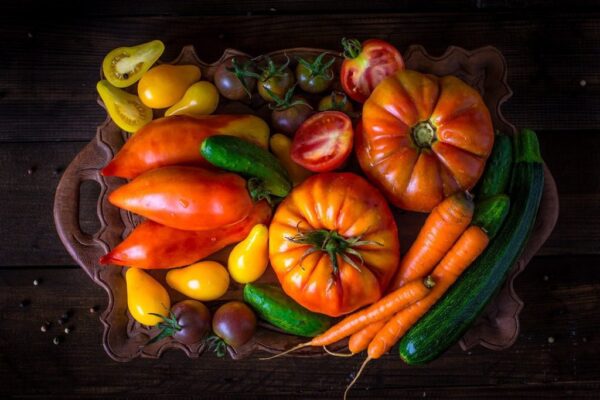Peinture murale Assiette de Légumes