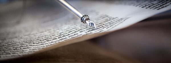 Peinture murale Lecture de la Torah