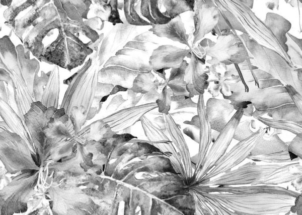 Sticker mural Feuilles tropicales