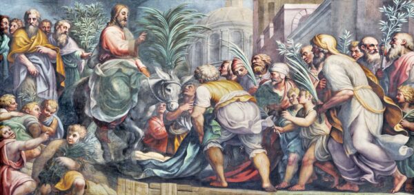 Peinture murale Entrée triomphale