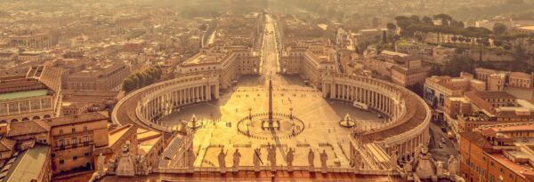 Peinture murale Le soleil du Vatican