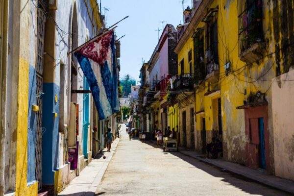Poster XXL Rue cubaine