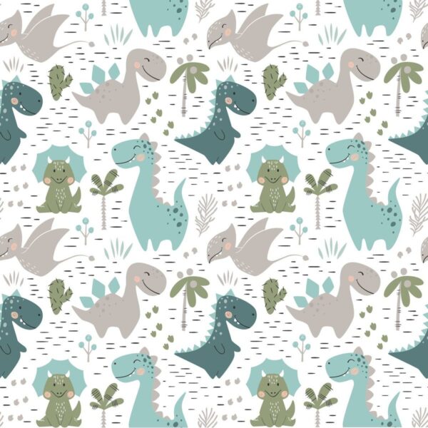 Poster XXL Petits dinosaures