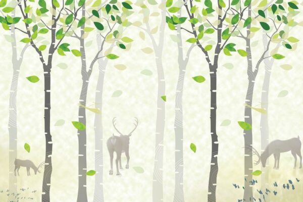 Papiers peints cerf de la forêt
