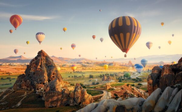 Peinture murale Concours de ballons