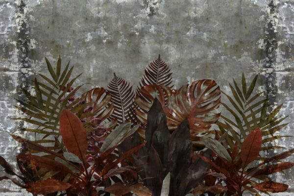 Peinture murale Plantes en pot