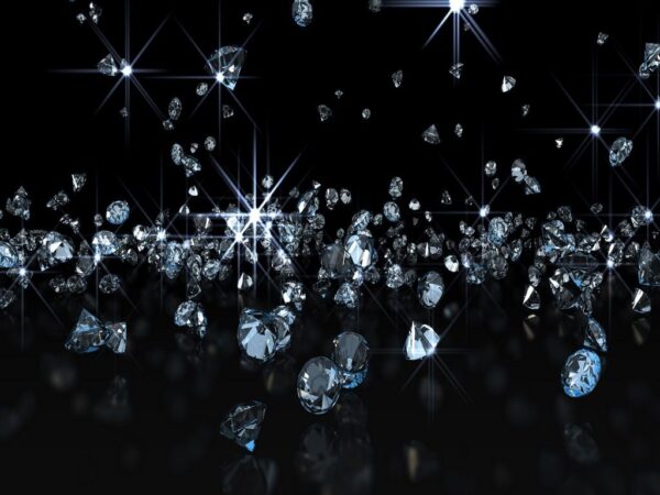 Poster XXL Pluie de diamants
