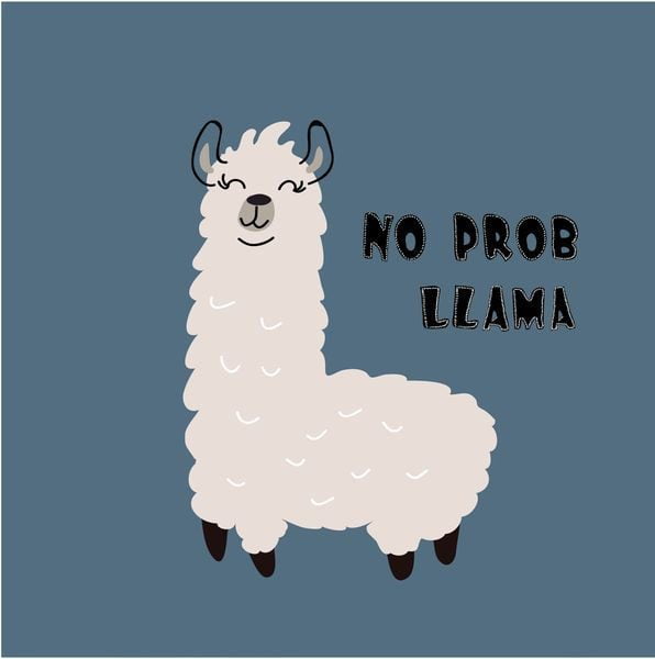 Poster XXL Lamas