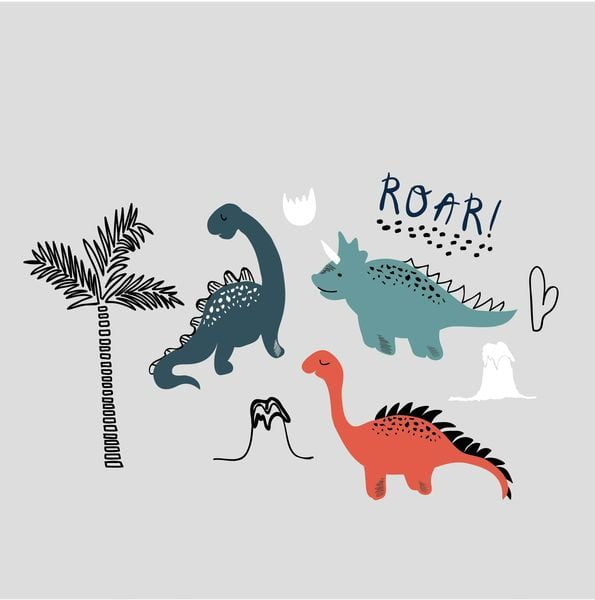 Papier peint Dinosaures mignons