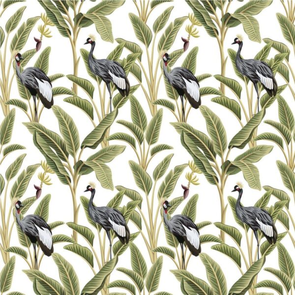 Poster XXL Grues noires