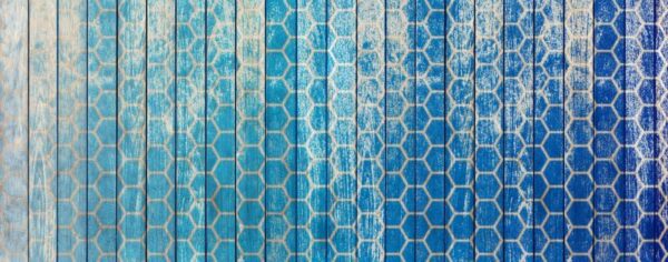 Peinture murale Mur bleu
