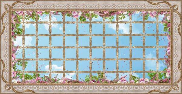 Peinture murale Plafond romain