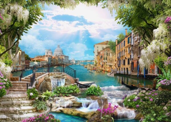 Peinture murale Vue sur la mer