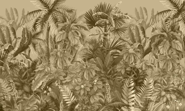 Peinture murale Forêt tropicale
