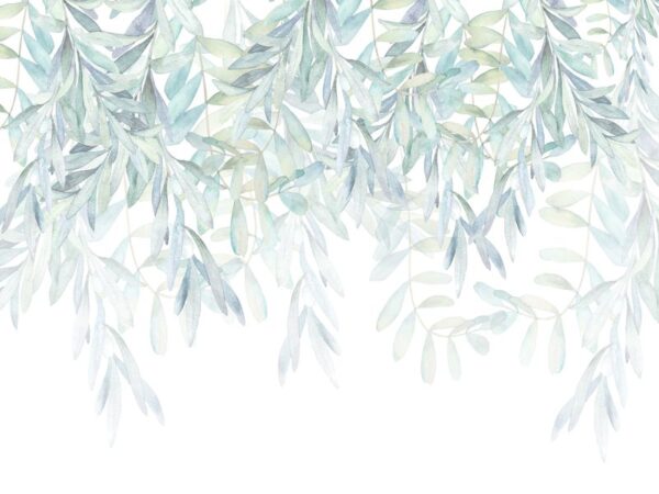 Sticker mural Feuilles d'aquarelle