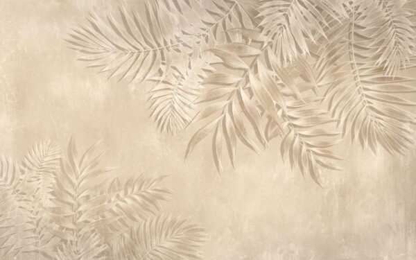 Peinture murale Dessin de feuille