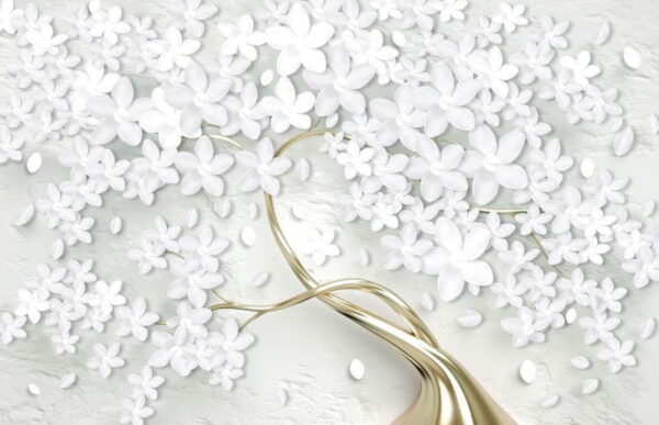 Poster XXL Arbre blanc